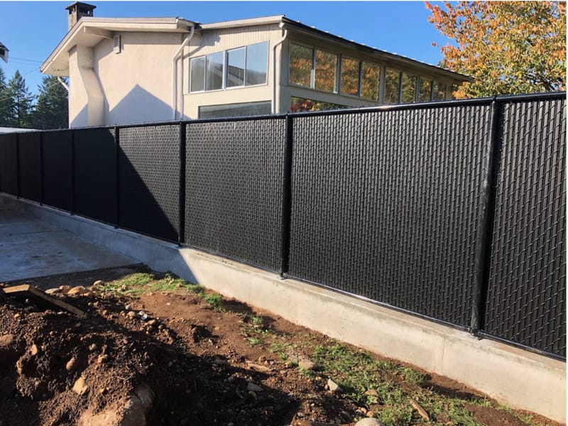 chain link fence privacy options 5