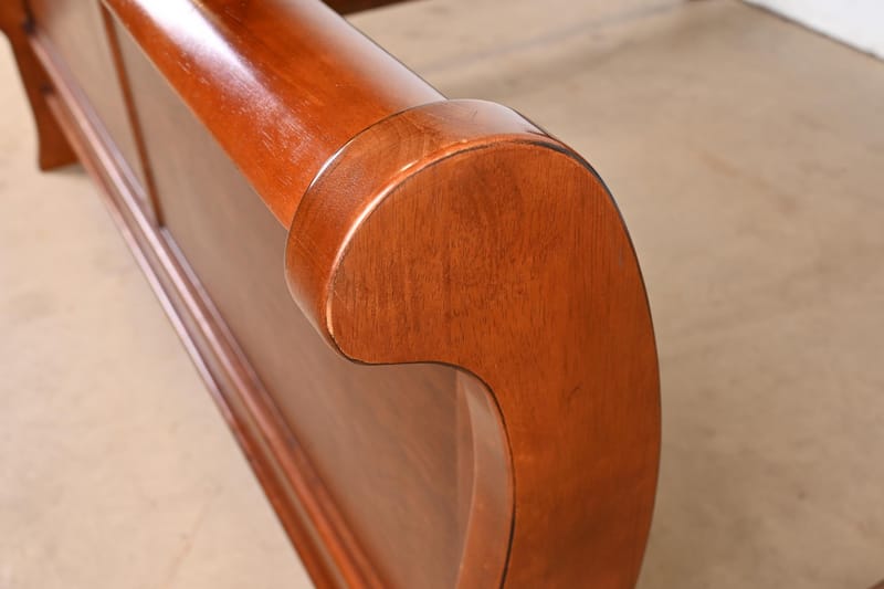 cherry wood king size bed 5