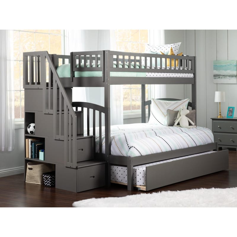 Choosing the Best Stairs for Your Twin Over Full Bunk Bed Setup 3