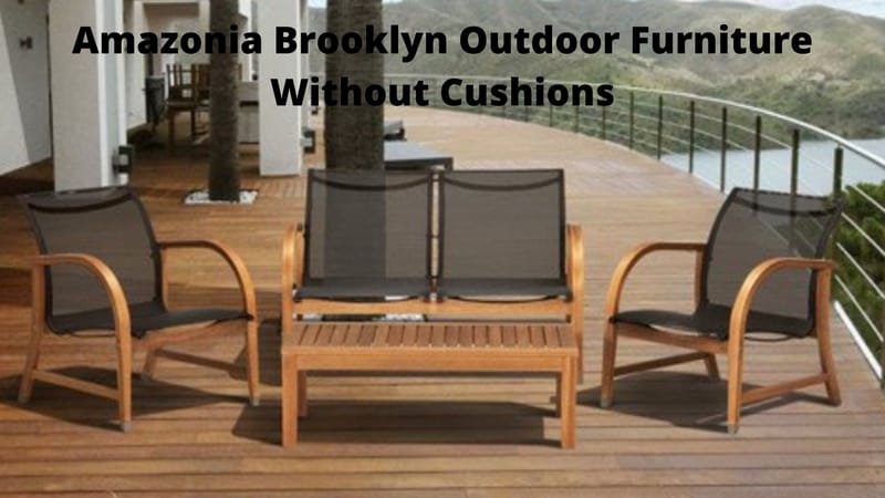 comfortable outdoor furniture without cushions 2