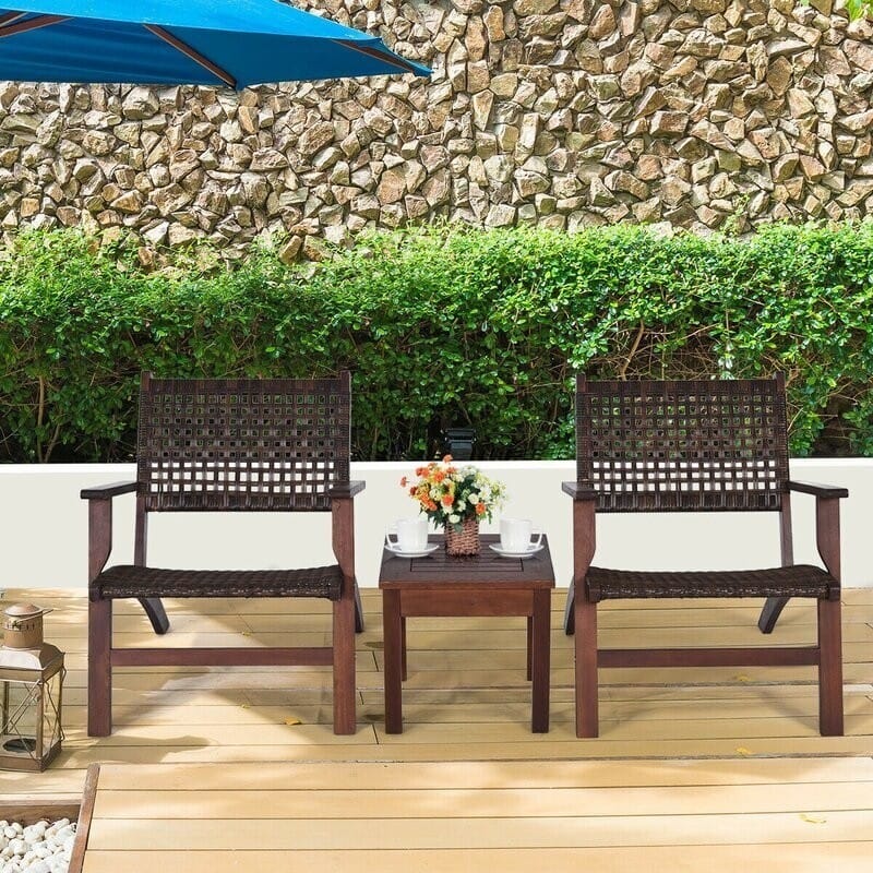 comfortable outdoor furniture without cushions 1