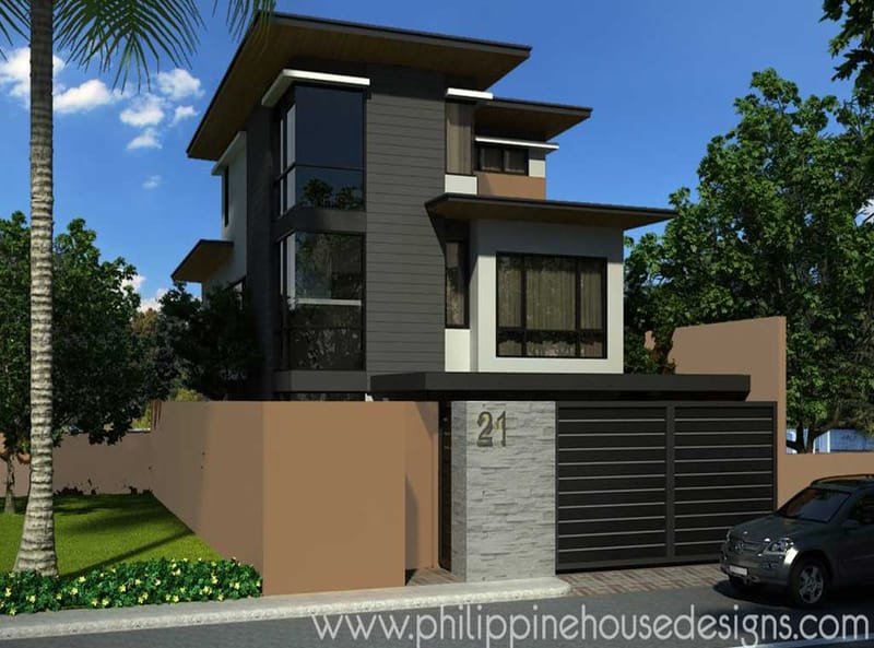 contemporary 3 bedroom house designs 5