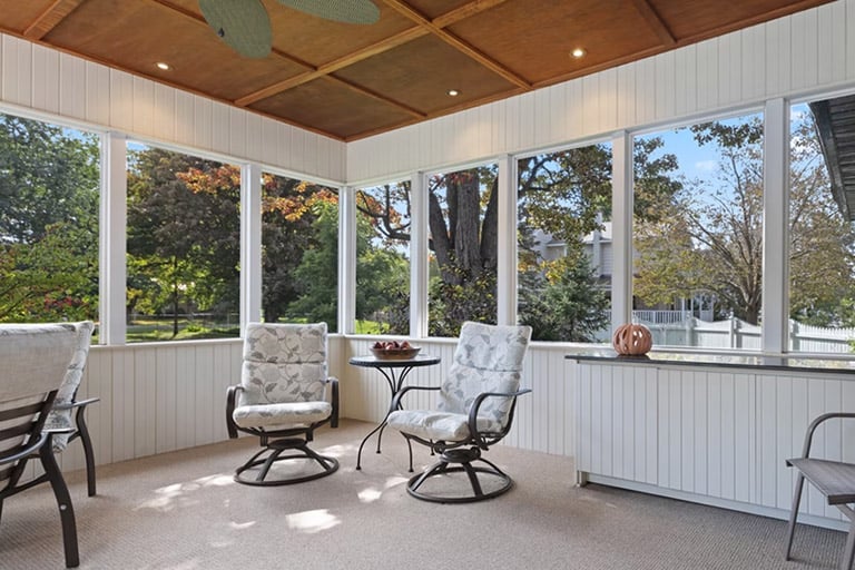 convert screened porch to sunroom 2