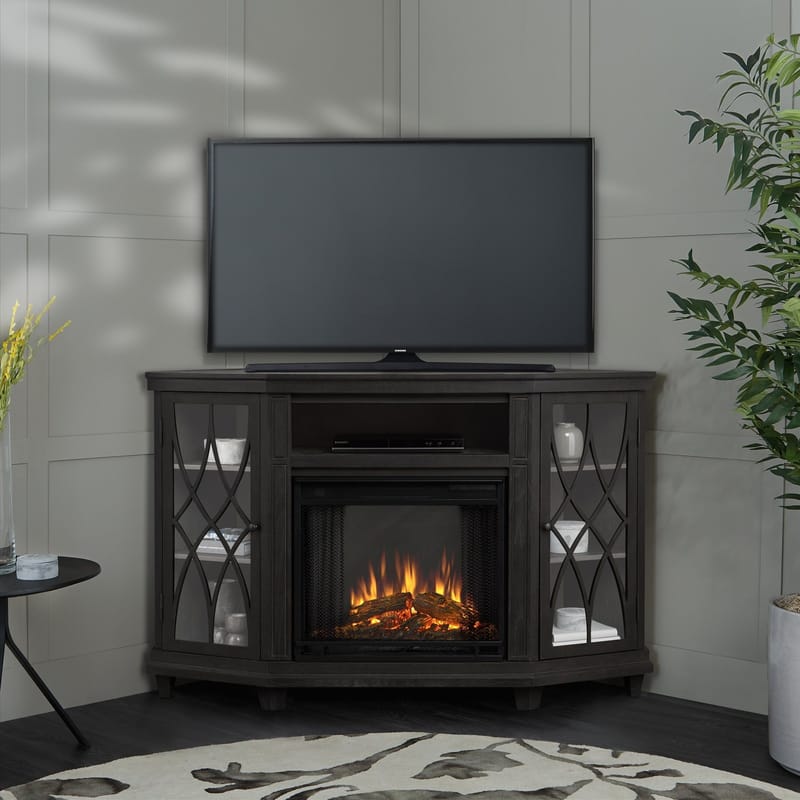 corner fireplace and tv stand 4