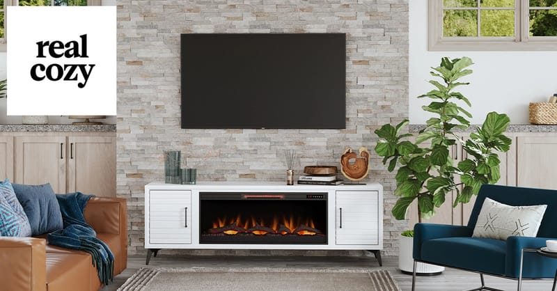 corner tv stands with fireplace 5