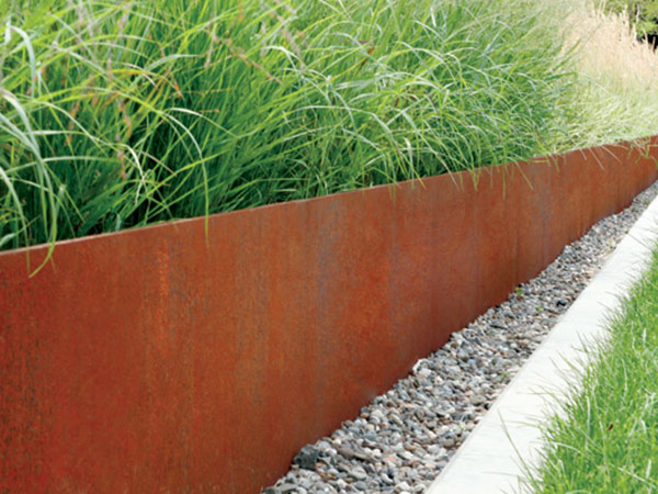 corten steel edging for landscaping 5