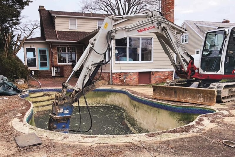 cost of removing inground swimming pool 3