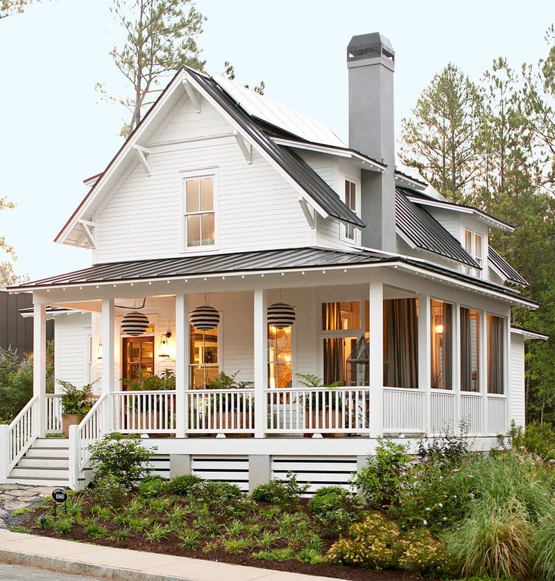 country home designs with wrap around porch 3