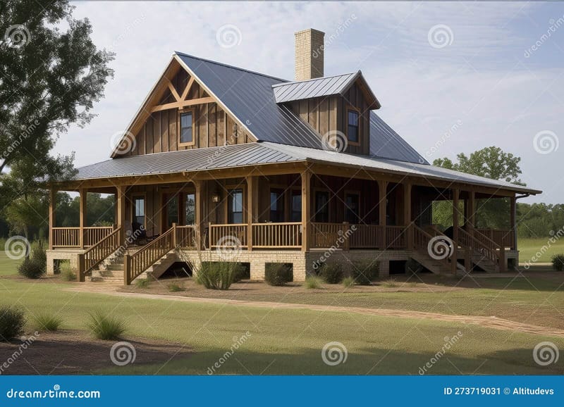 country house with a wrap around porch 3