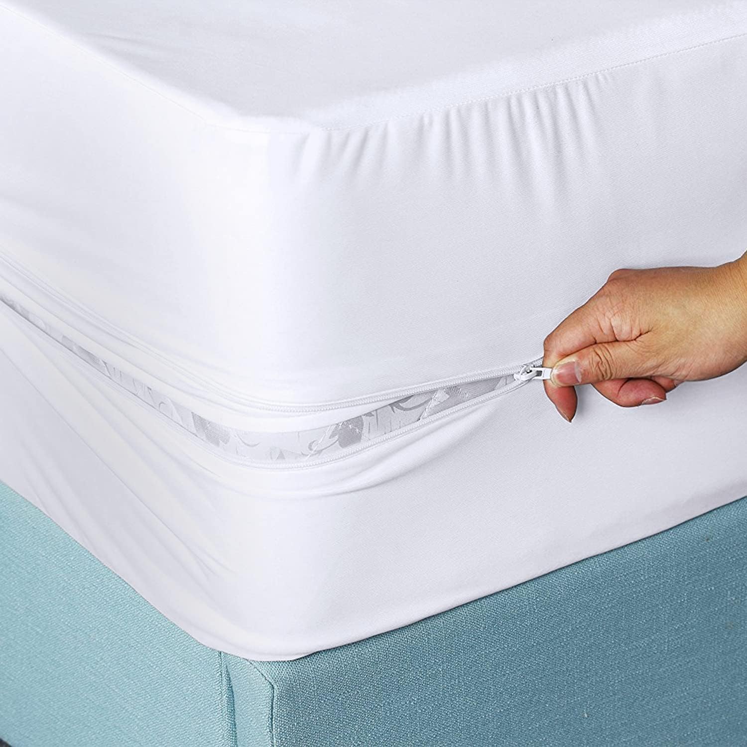 cover for mattress with zipper 2