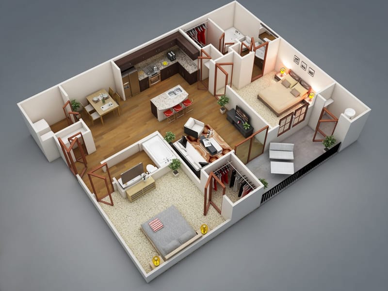 Crafting Comfort in Compact Spaces Your Guide to 2 Bedroom 5