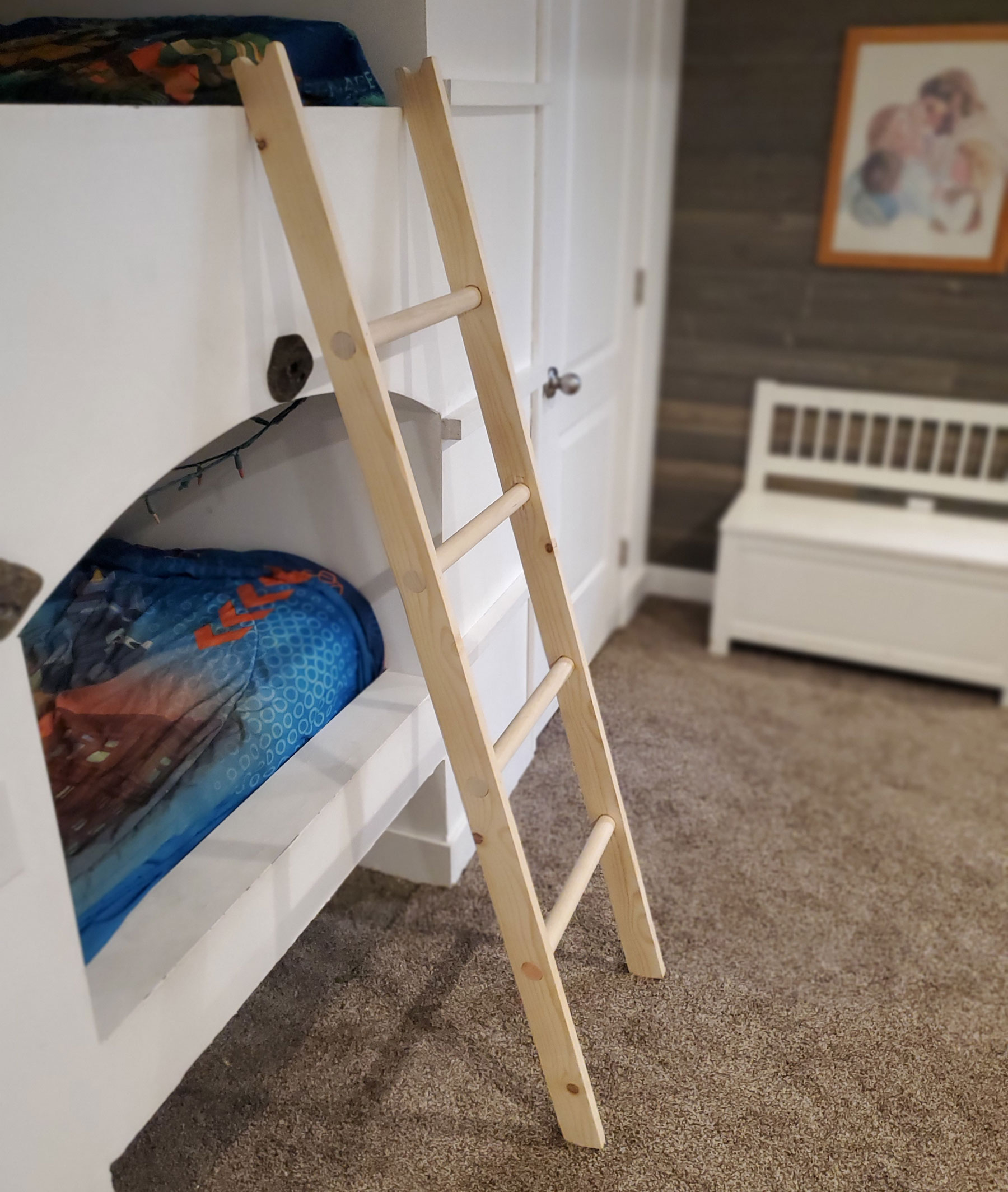 Crafting Connections The Enduring Appeal of Wooden Loft Bed Ladders 2