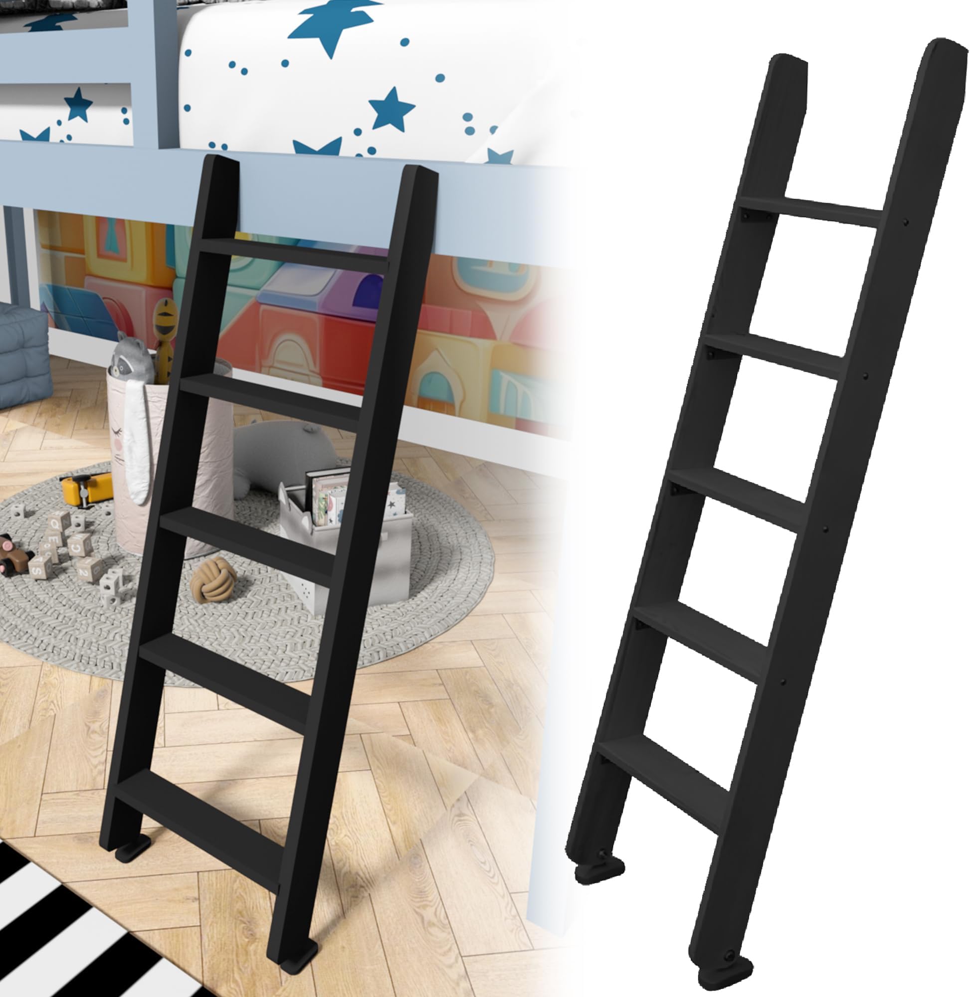 Crafting Connections The Enduring Appeal of Wooden Loft Bed Ladders 3