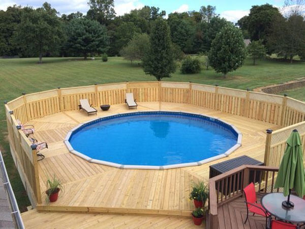 Crafting Your Dream Backyard Oasis Around an Above Ground Pool 4