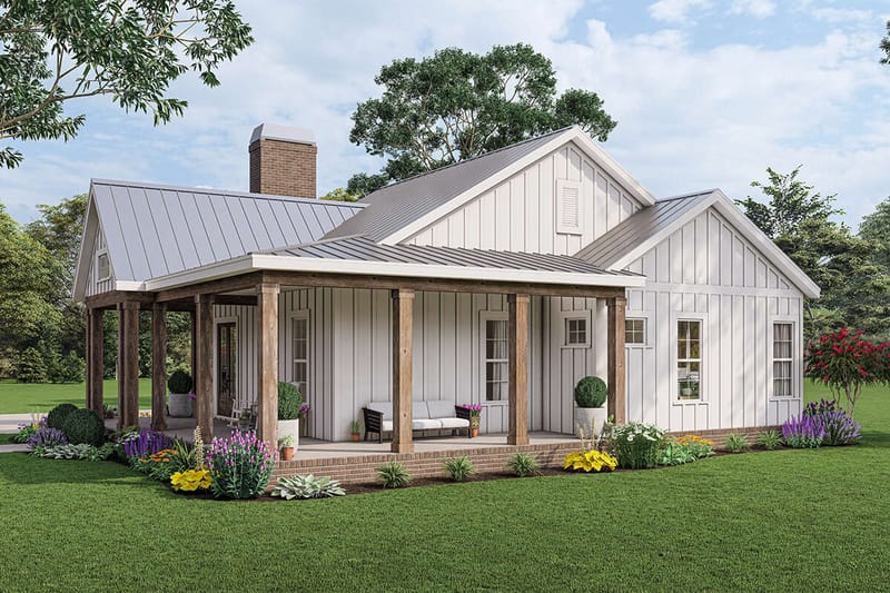 Crafting Your Dream Home Understanding 2 Bedroom 2 Bath Farmhouse Plans 3