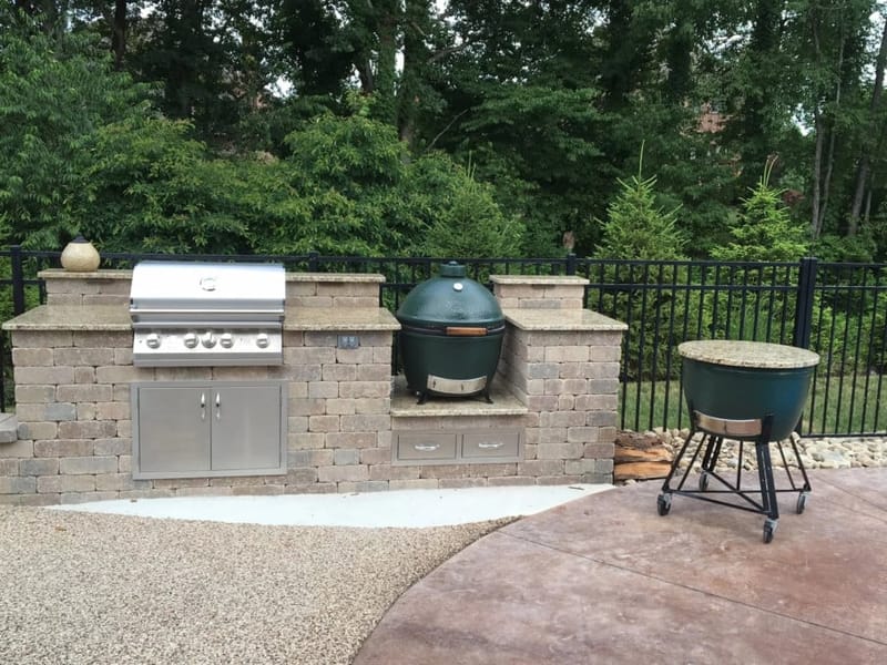 Crafting Your Dream Outdoor Kitchen Island for the Big Green Egg 5