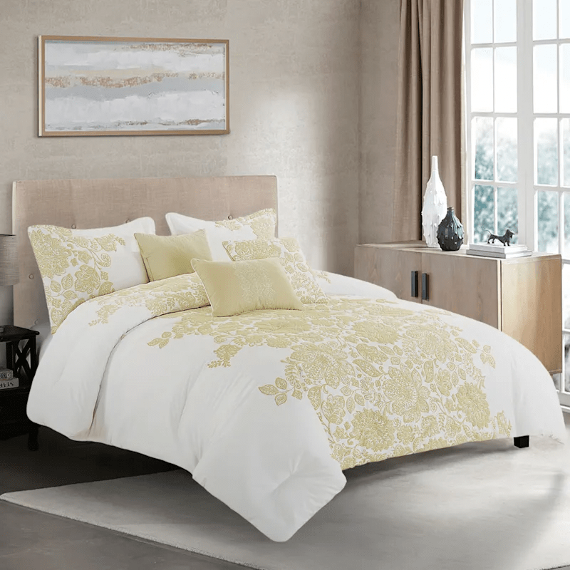 Crafting Your Dream Retreat The Enduring Allure of a White and Gold Bed Set 4