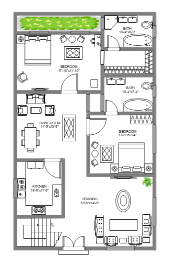 Crafting Your Ideal Home Understanding 2 Bedroom Plans Under 1 5