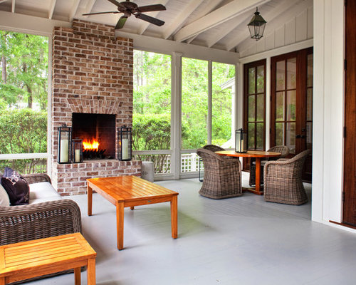 Crafting Your Perfect Screened Porch with a Fireplace a Four-Season 2