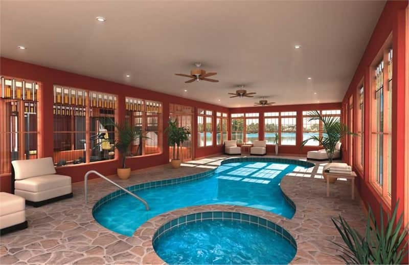 Creating a Year-Round Resort Feel With Indoor Pool Homes 3