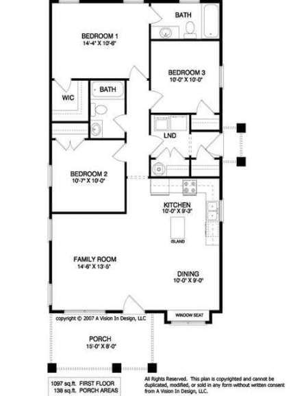 Creating Comfort and Functionality in 1000 Sq Ft 3 Bedroom Designs 4