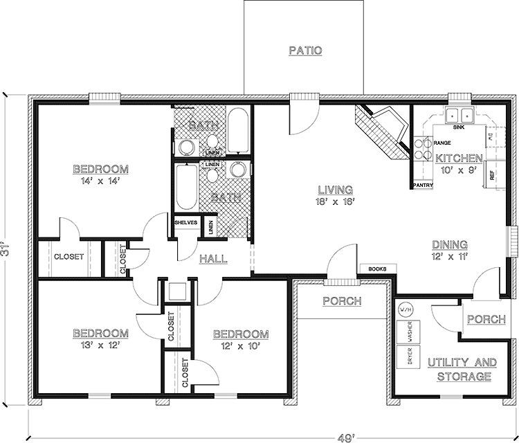 Creating Functional and Beautiful Spaces in a 1200 Sq Ft 2-Bedroom Home 5