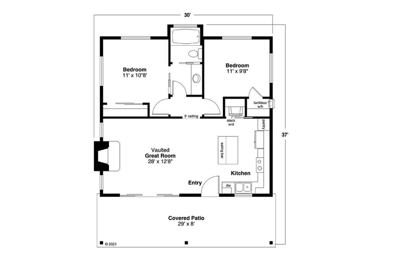 Designing a Dream Home The 800 Sq Ft 1