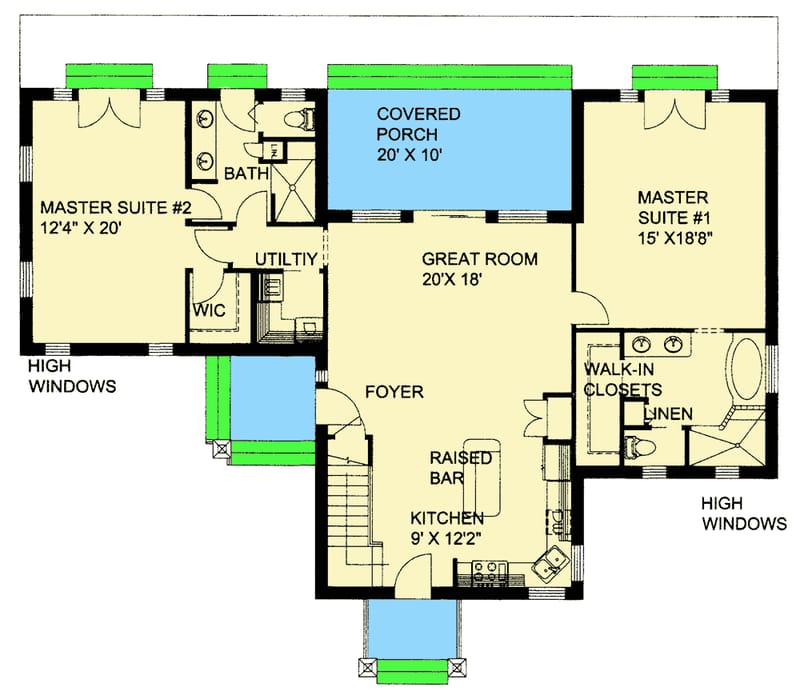 Designing for Harmony The Art of Two Master Bedroom House Plans 1