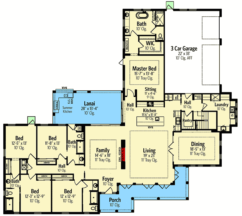 Designing for Life The Art of Five Bedroom Home Layouts 5