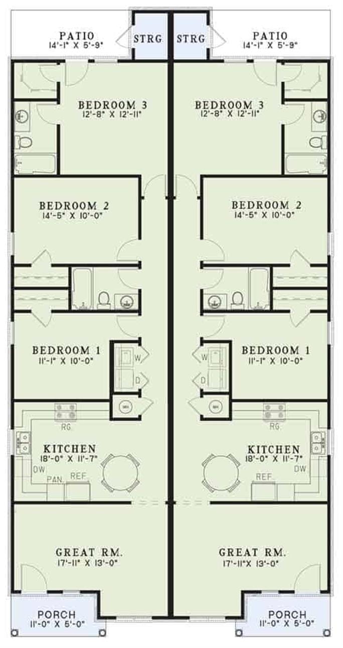 Designing Smart Duplexes for Challenging Narrow Lots What 1