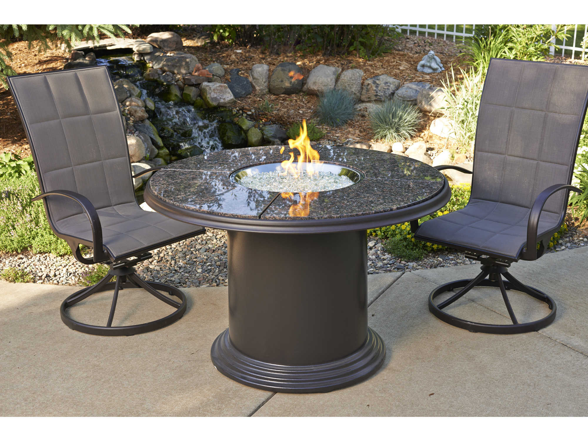 Designing Your Dream Backyard Gatherings with a Fire Pit Dining Table 1