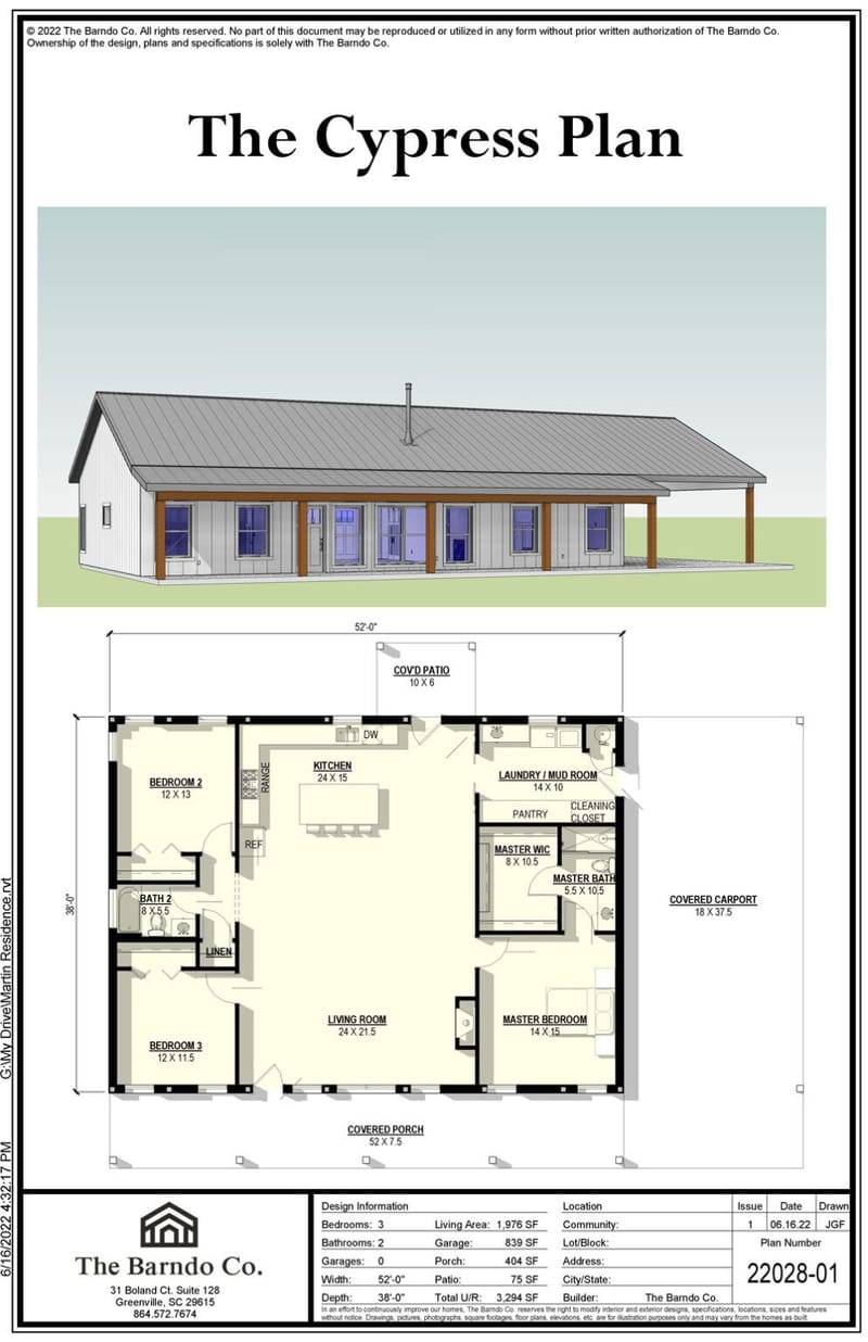 Designing Your Dream Home Exploring 3 Bed 2 Bath Barndominium Layouts 4