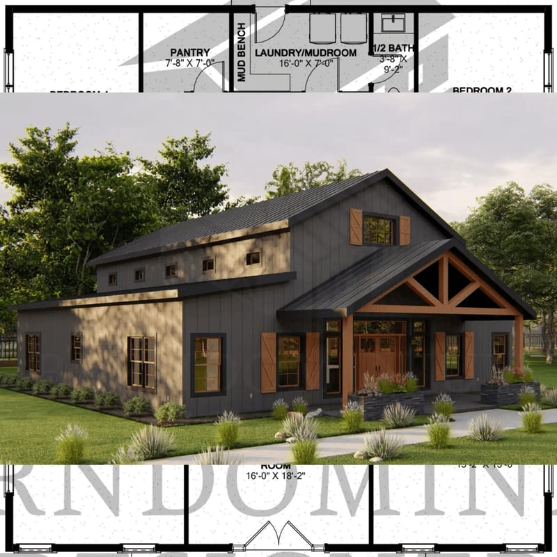 Designing Your Dream Home Exploring 4 Bedroom 2 Story Barndomin 3