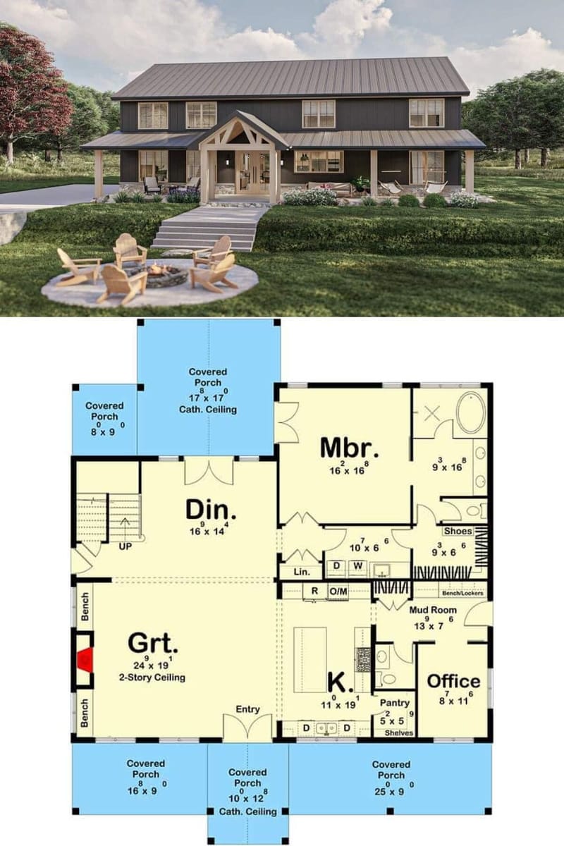 Designing Your Dream Home Exploring 4 Bedroom 2 Story Barndomin 4