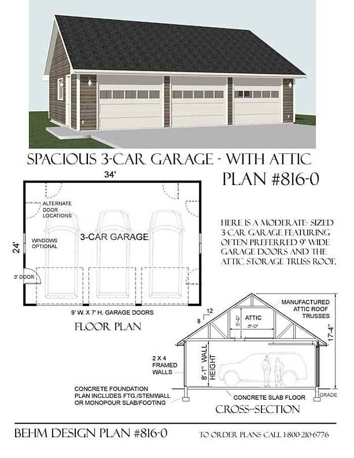 Designing Your Dream Home Exploring Three Car Garage House Plans 3