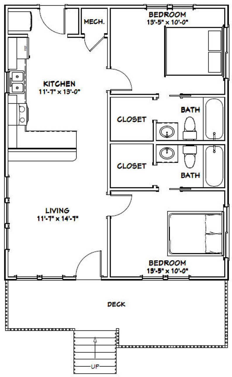 Designing Your Dream Home Exploring Two Bedroom Two Bathroom Layouts 2
