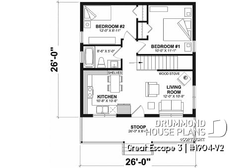 Designing Your Dream Retreat Unpacking the 2 Bedroom Cottage Layout 2