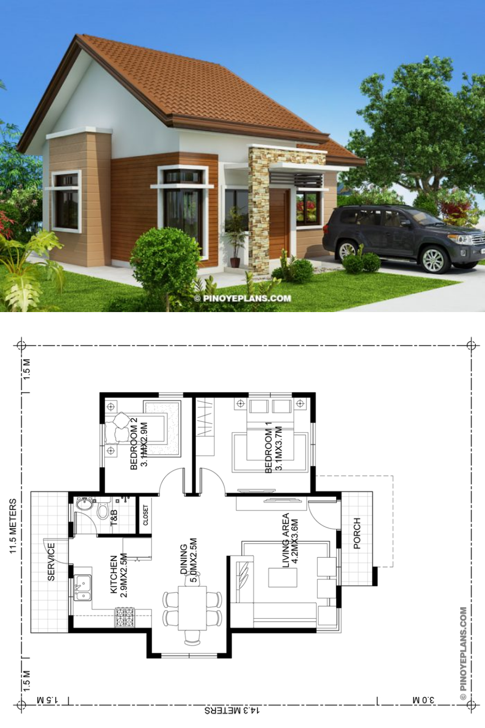 Designing Your Dream Two Bedroom Home Space Efficiency and Comfort Unveiled 3
