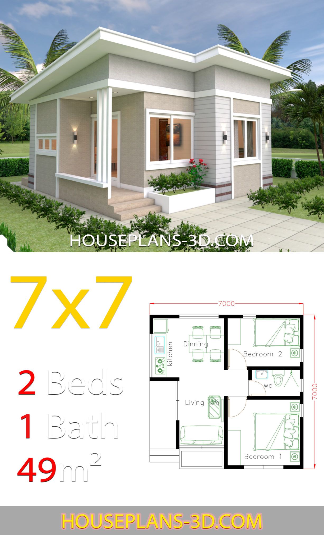 Designing Your Dream Two Bedroom Home Space Efficiency and Comfort Unveiled 4