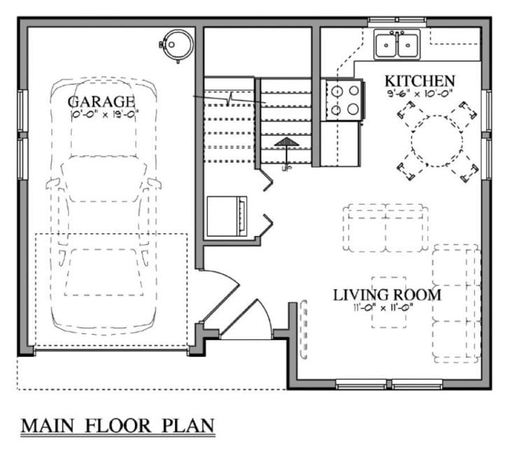 Designing Your Dreams Unveiling Smart Small Home Layouts with Integrated Garages 3
