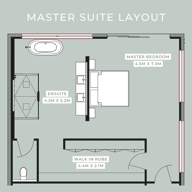 Designing Your Master Bedroom Sanctuary A Guide to Thoughtful Layouts 2
