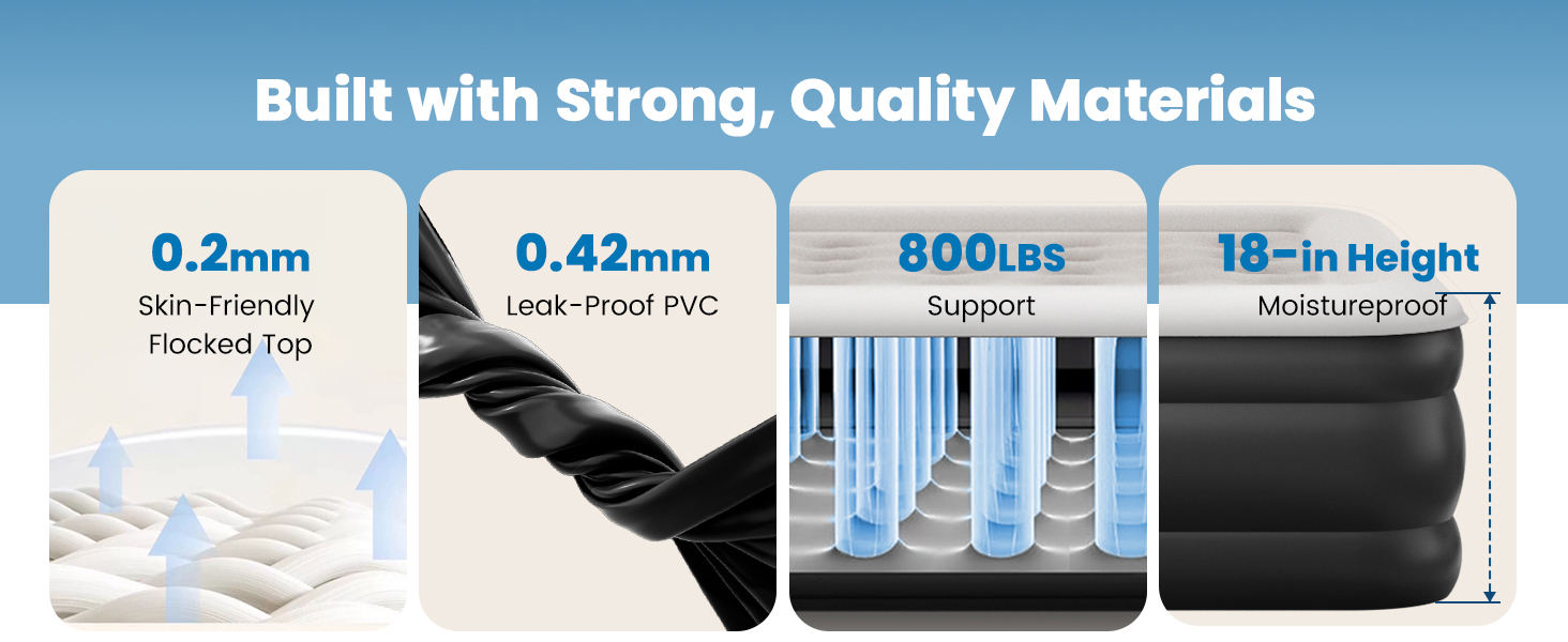 dimensions of queen air mattress 5