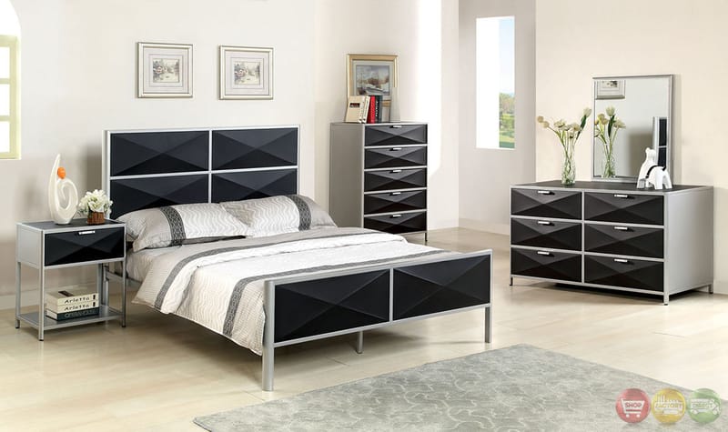 Discover Timeless Style Black and Silver Bedroom Set Inspiration 2