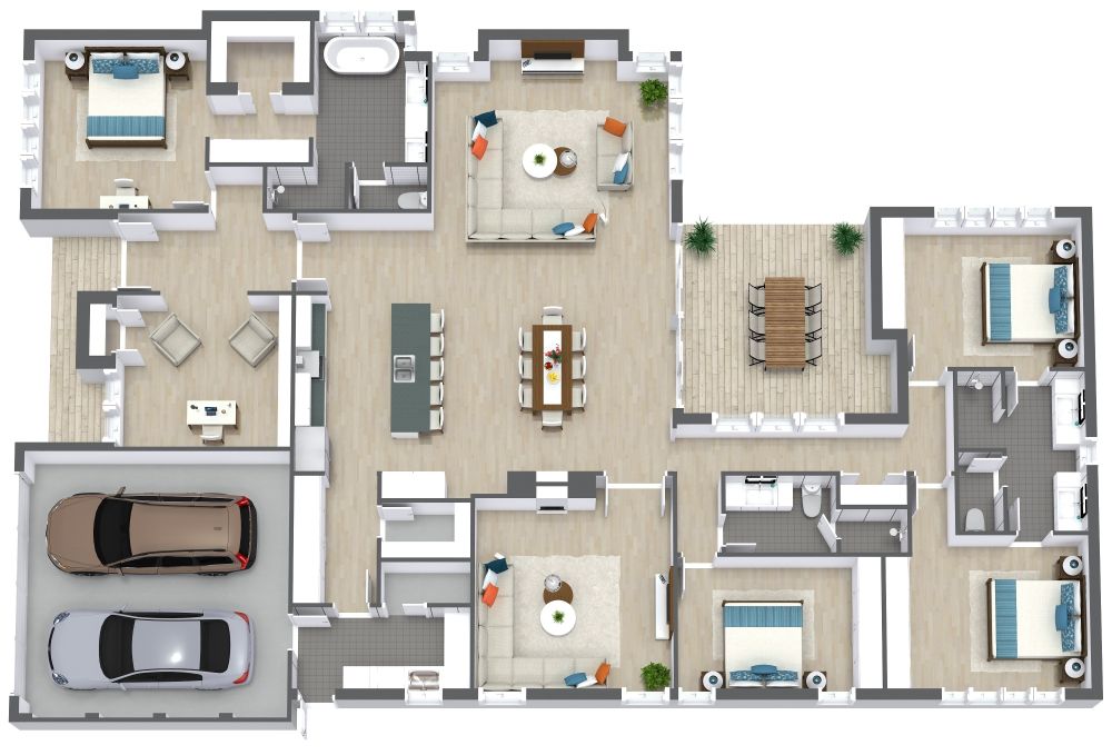Discovering the Perfect 4-Bedroom House Plan for Your Growing Family 3