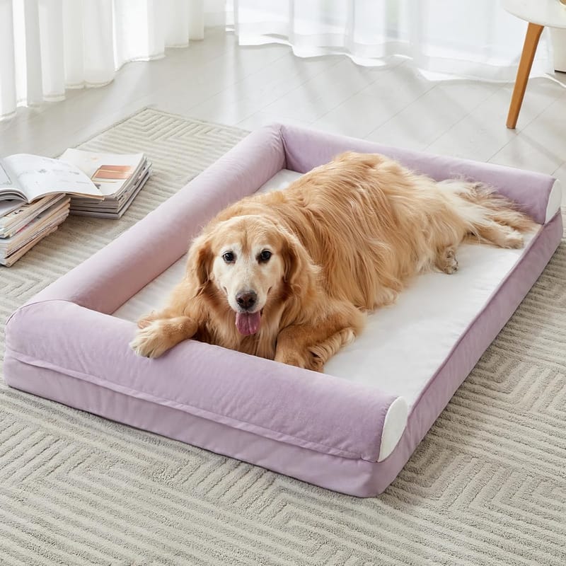 dog bed with washable cover 2