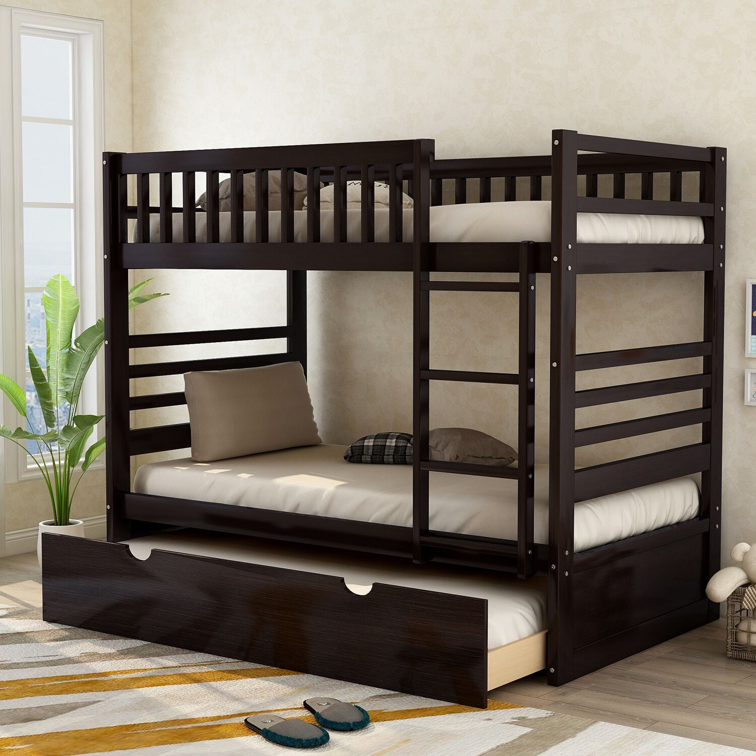 double bed with twin bunk 4
