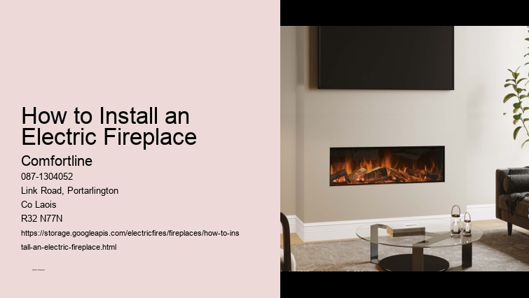 electric fireplace installation in fanin county georgia 3
