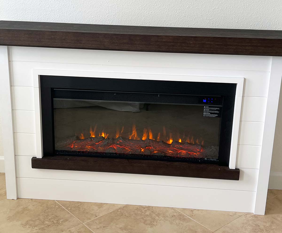 electric fireplace installation in fanin county georgia 5
