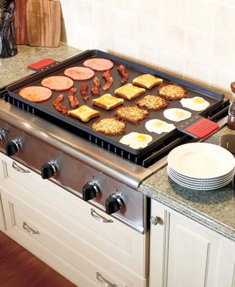 electric stove with griddle and grill 5
