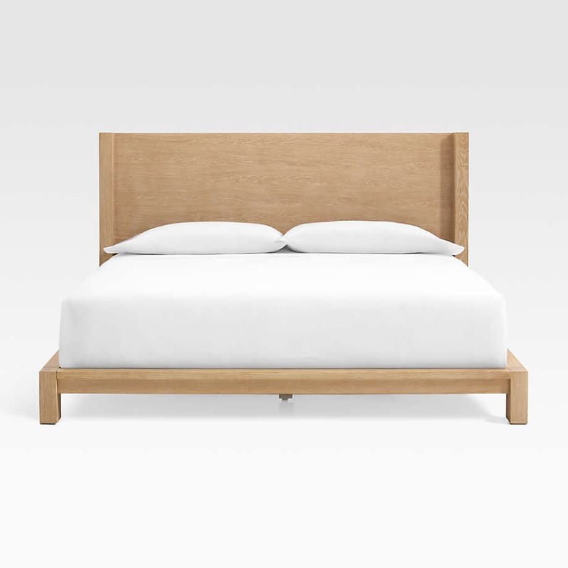 Elevate Your Sleep Sanctuary with a White Oak King Size Bed 1